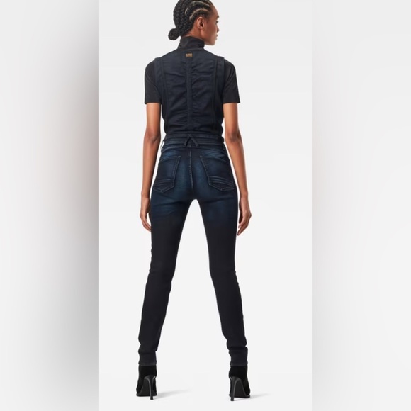 G-STAR Lynn Type 30 Jumpsuit black Size S - Picture 2 of 16